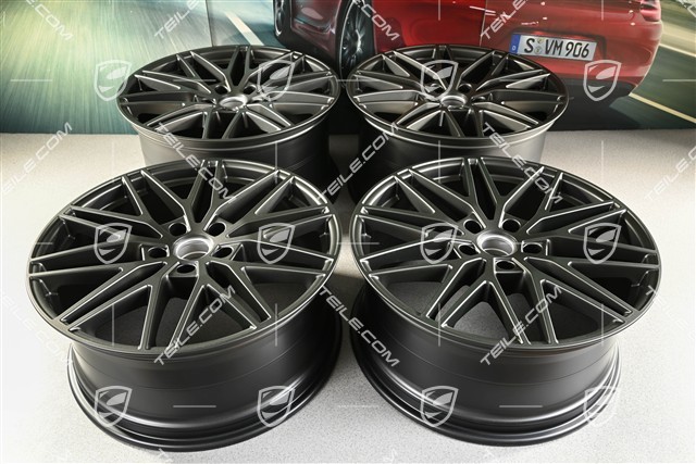 21-inch wheel rim set RS Spyder Design, 11J x 21 ET49 + 9,5J x 21 ET46, Turbonite