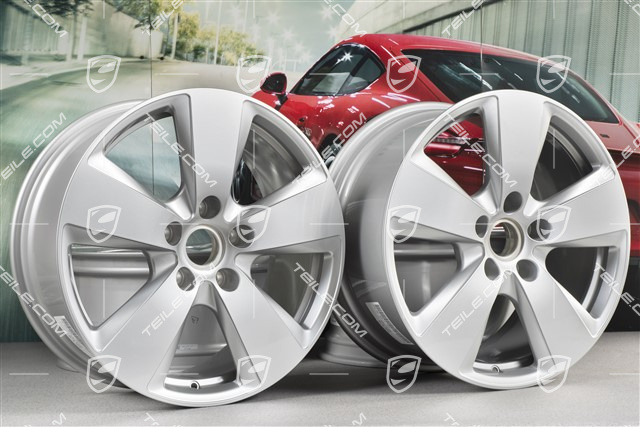 19" komplet felg Cayenne, 8,5J x 19 ET47 + 9,5J x 19 ET54