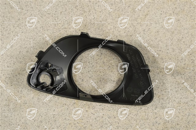 Cover, fog headlamp, Black Mat, PDC, R