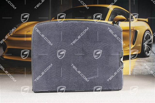 Back seat backrest, Rear, Leatherette, Metropole blue, Convertible, R