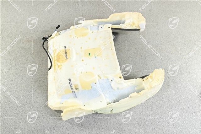 Front seat cushion foam part with heating mat, Sports seat, L