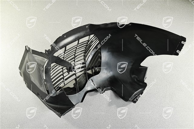 Turbo, Wheel-housing liner, front, front part with grille, L