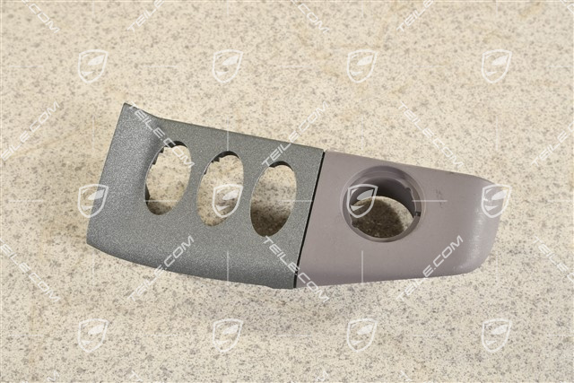 Trim for switch, Granite grey/Space grey, L