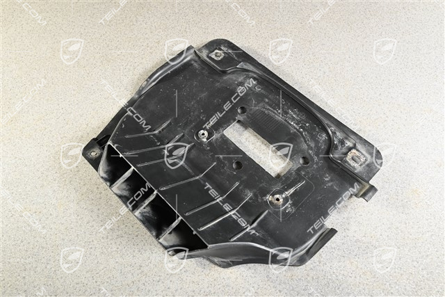 2,0L, Unterbodenverkleidung zwischen Motor und Getriebe