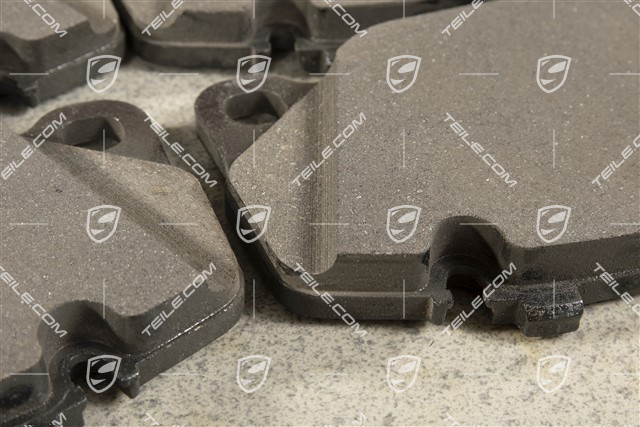 PCCB Bremsbeläge, Turbo/Turbo S, Satz, Vorderachse, L+R