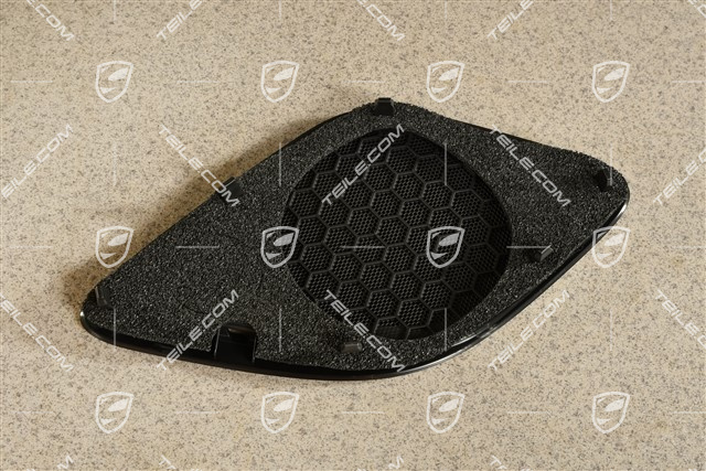 Lautsprecherblende, Schwarz, L