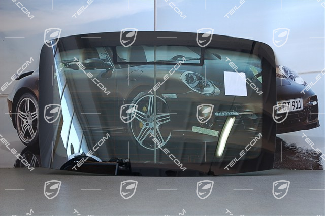 Heckscheibe, ohne Heckscheibenwischer, PCM 2 / PCM 3 Grundmodul inkl. Radio