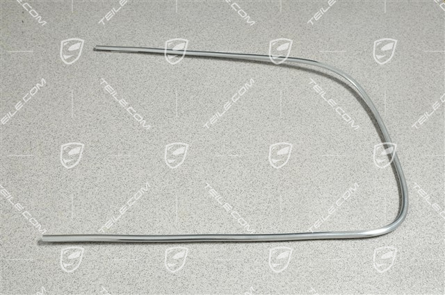 Trim frame / rear window, L
