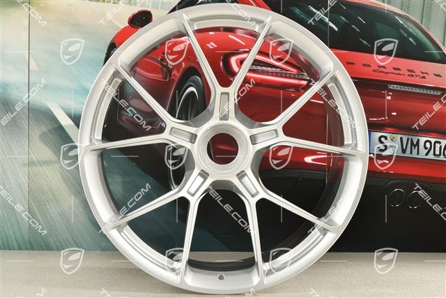 21-inch wheel rim GT3, 12J x 21 ET45, brilliant silver
