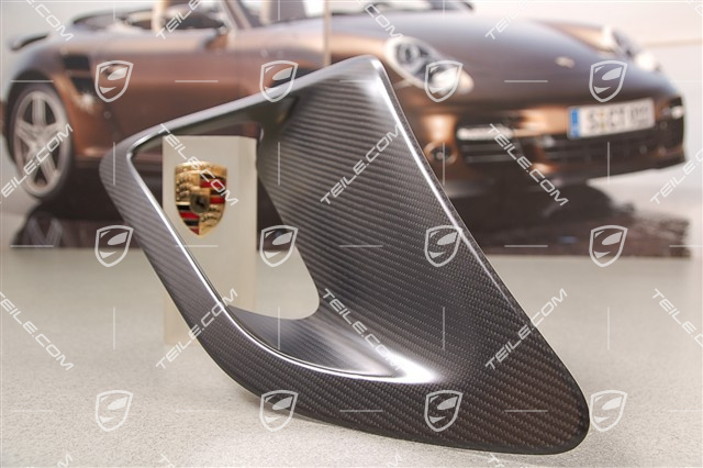 Wlot powietrza (kratka) do błotnika tylnego, carbon, GT2 RS, R