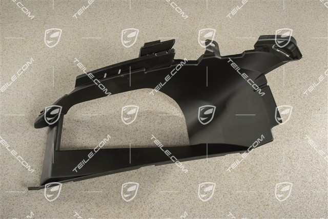 Turbo / Sport Design, Air duct / guide, lateral, w/o Night vision system, L