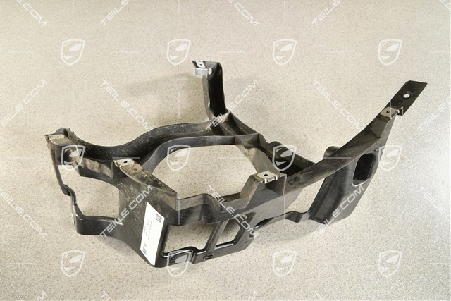 Holding / support rail, rear bumper,  lateral, L