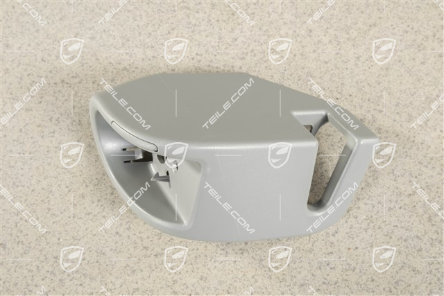 Blende, Stahlgrau, L