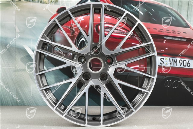 20+21" Felgensatz Turbo V, Felgen: vorne 9J x 20 ET41 + hinten 11,5J x 21 ET67