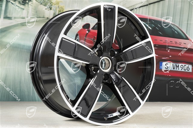 22" Felge Sport Classic, 10J x 22 ET48, tiefschwarz-metallic