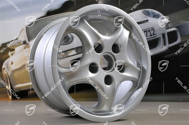 16-inch alloy wheel, rear, 9J x 16 ET70