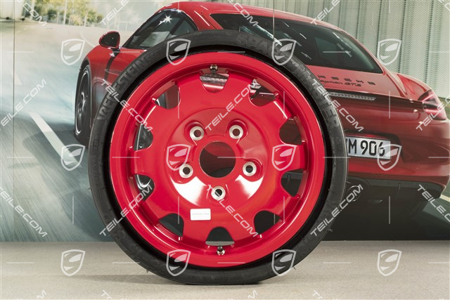 Spare wheel with collapsible tyre