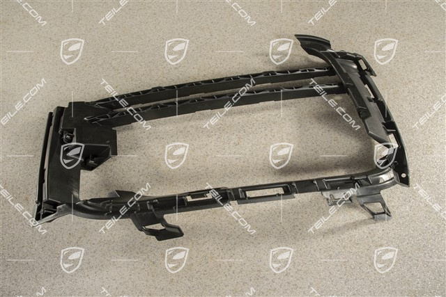 Turbo / Sport Design, Front bumper, side ventilation grille, Black matte, R