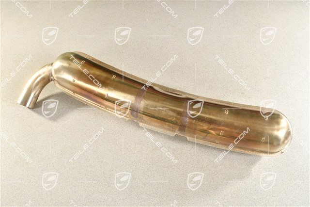 Exhaust silencer, stainless steel, JP Group / Dansk