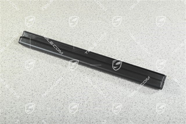 Front seat rail cover, Black, L