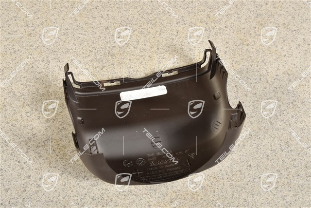 Steering column switch housing, Upper part, Espresso