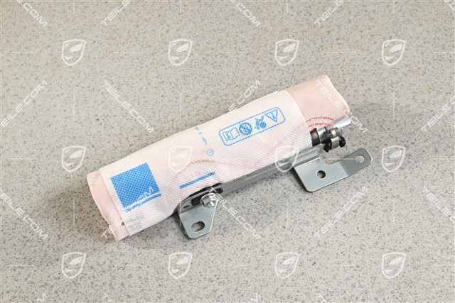Curtain airbag unit, backseat backrest, R