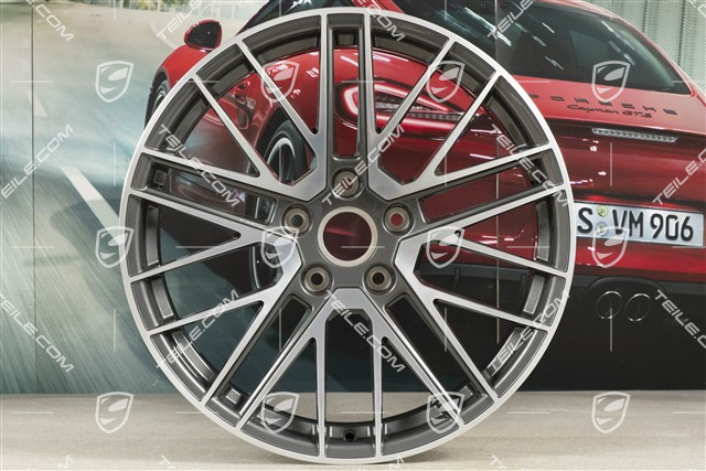 20" Felga Turbo V, 8,5J x 20 ET40, Titan