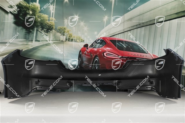 Rear bumper / lining, ParkAssist plus real Topview