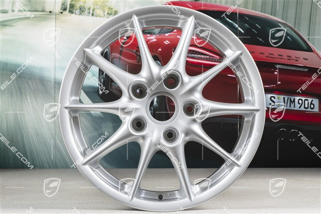 17" felga Carrera II, 10-ramienna, 7J x 17 ET50