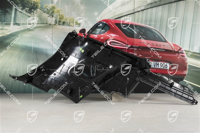 Seitenwandverkleidung, GT3, schwarz, L
