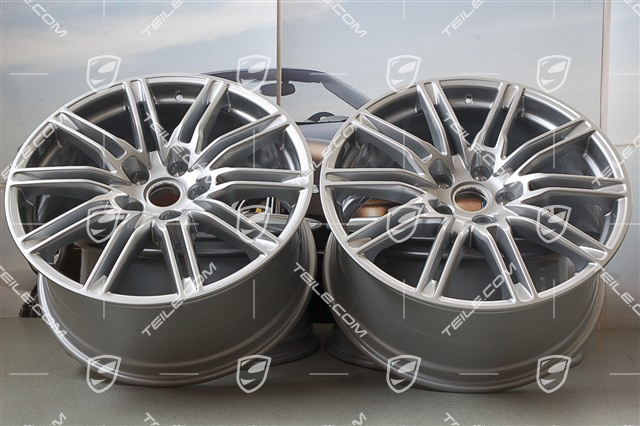 21" Felgensatz Sport Edition, 4x Felge 10J x 21 ET50, GT- Silbermetalic