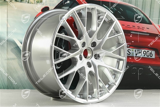 21-inch wheel rim Panamera Sport Design, 11,5J x 21 ET69, brilliant chrome