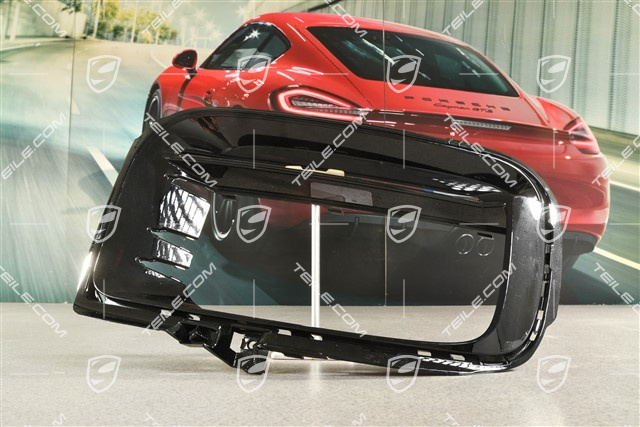 Cover trim, front bumper air inlet, Sport Design, Black, L