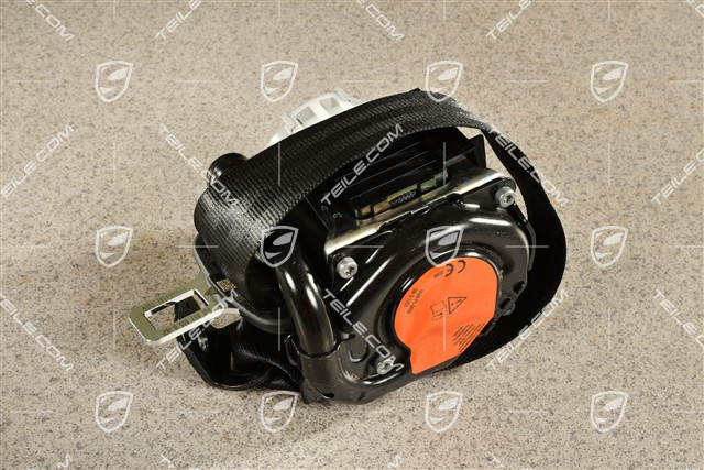 Sicherheitsgurt, Hinten, Schwarz, L=R