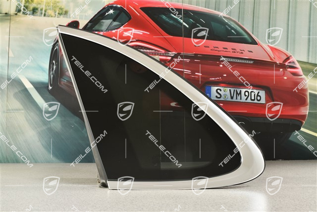 Seitenscheibe, getönt AS3, Aluminiumpaket, mit Antenne, L