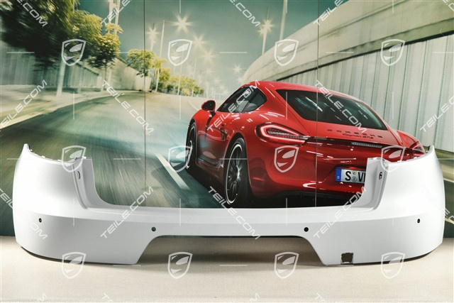 Rear bumper / lining, with ParkAssist / reversing camera