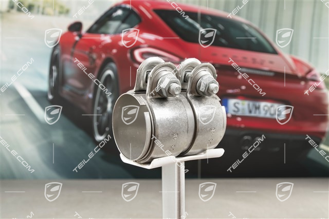 Main exhaust muffler Clamp / Sport exhaust system