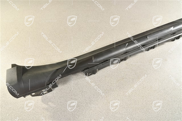 Schwellerblende / Seitenschweller, Schwarz, R