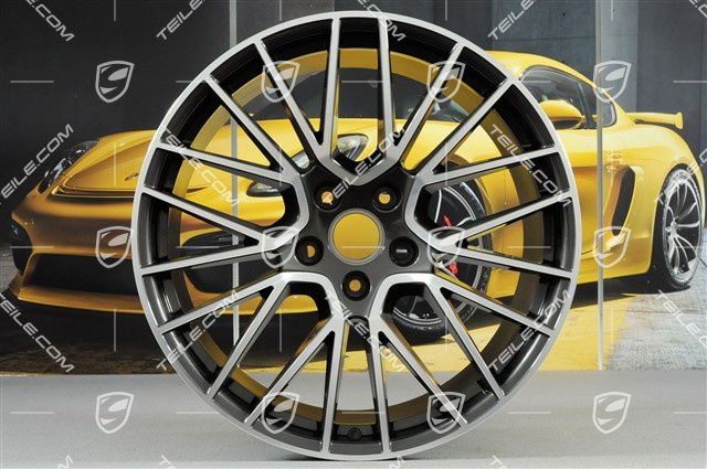 21-inch wheel rim set Cayenne RS Spyder, 11J x 21 ET58 + 9,5J x 21 ET46