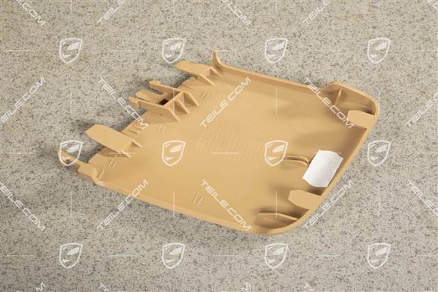 Vordersitz, Abdeckblende Abdeckkappe, Luxorbeige, R