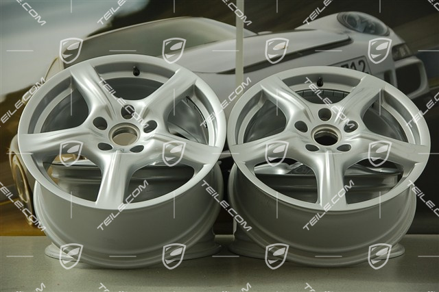 18" Panamera Felgensatz, 8J x 18 ET59 + 9J x 18 ET53