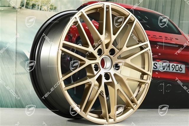 21" Felgensatz Cayenne RS Spyder Design, 11J x 21 ET49 + 9,5J x 21 ET46, neodyme