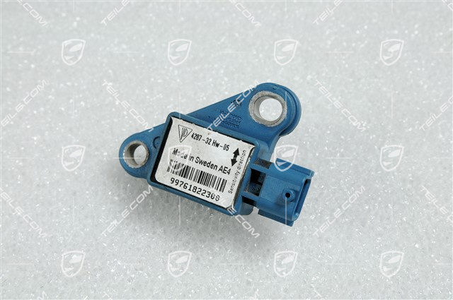 Acceleration sensor of front airbag, L=R Acceleration sensor of front airbag, L=R