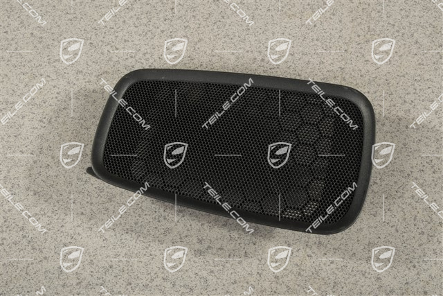 Tieftonlautsprecher Blende, Hinten, Schwarz