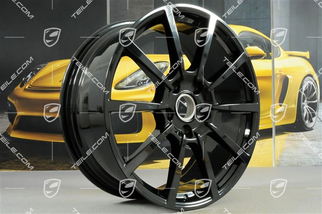 20" wheel Carrera Classic(II), 8,5J x 20 ET49, black high gloss