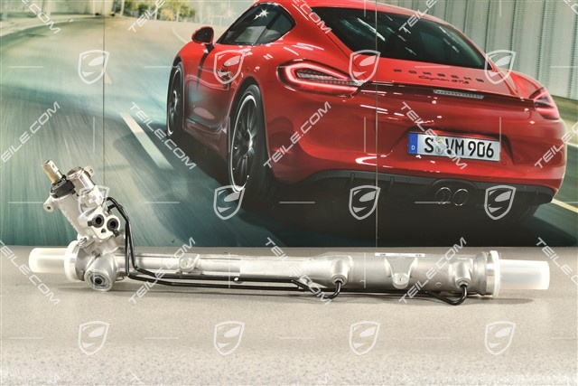 Steering gear, for vehicles with Servotronic