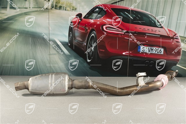 Abgasrohr mit Vorschalldämpfer, V6 Turbo 3,0L, L