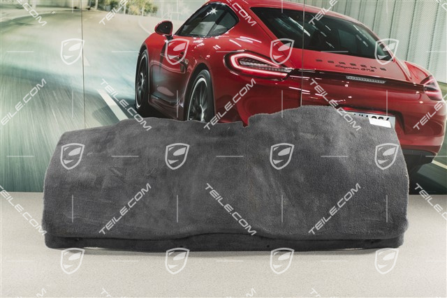 Tapicerka ściany tylnej, wykładzina, Sea blue