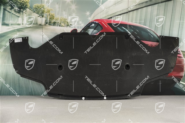 Underbody protection trim, car w/o Trailer hitch