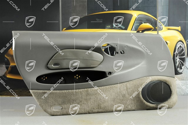 Türverkleidung, Kunstleder, mit Airbagblende, Klangpaket, Graffitigrau, L Türverkleidung, Kunstleder, mit Airbagblende, Klangpaket, Graffitigrau, L